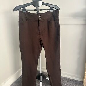 NYDJ Brown Stretch Chinos for Women